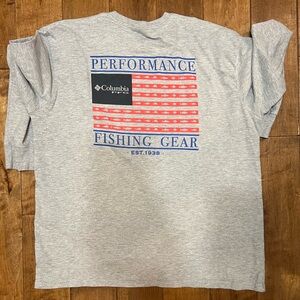 Columbia Long Sleeve PFG Graphic Tee T shirt XXL